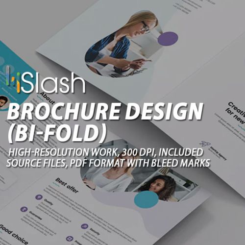 Brochure Design (Bi-Fold) 4 page