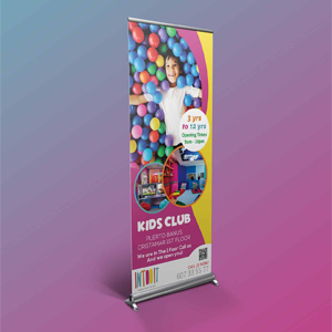 Posters, banners and billboards
