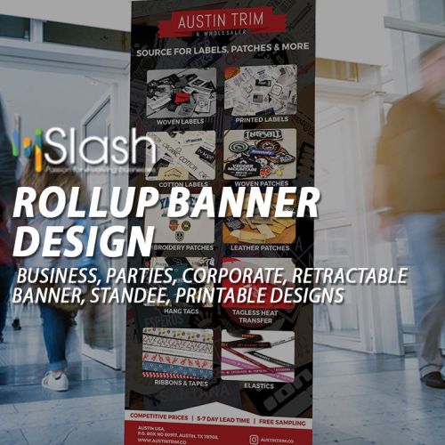 Rollup banner design