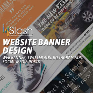 website banner design