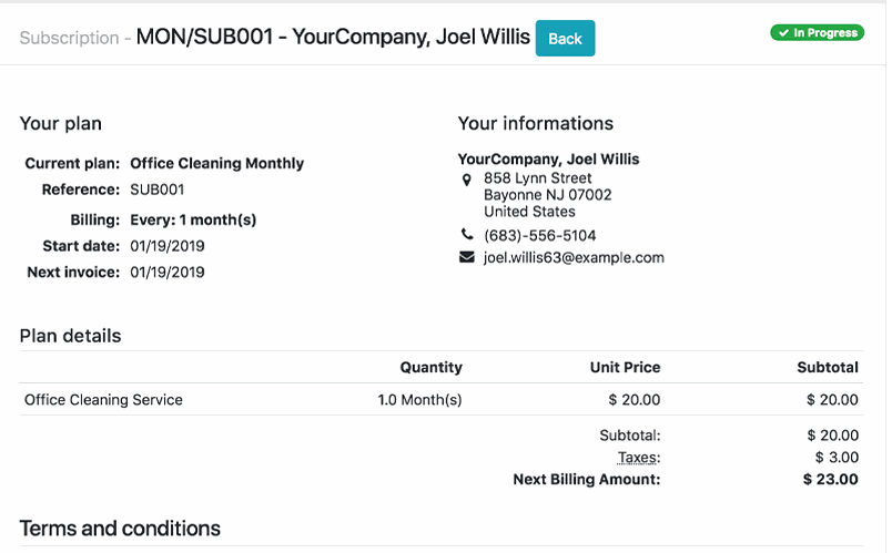 Subscriptions-Monthly Subscriptions-Monthly